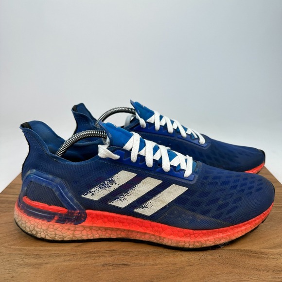 adidas Other - Mens Adidas Ultraboost PB Royal Blue Athletic Running Sneakers Size 11 M GUC